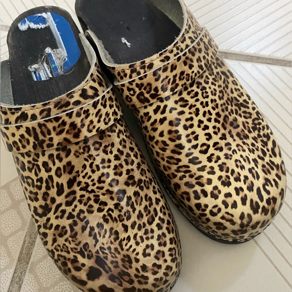 Lepoard Dansko crocs